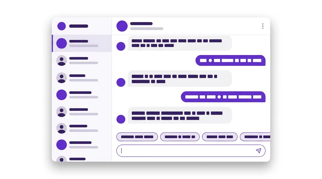 A drafted follow-up message ready for review before sending