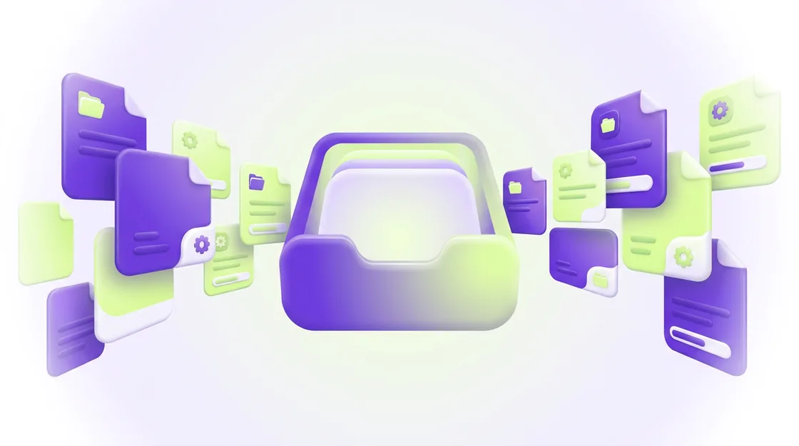 Applications gathered in one place instead of scattered across inboxes